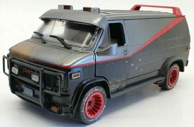 Green Light 1:24 A-Team GMC Sierra 1983 Diecast Truck – Iconic Ride!